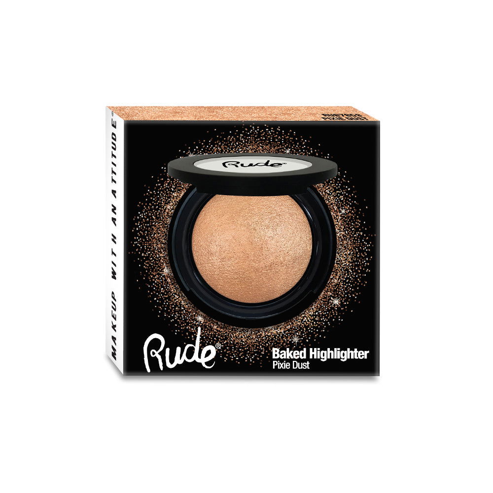 RUDE Baked Highlighter - Southern Rose Posh