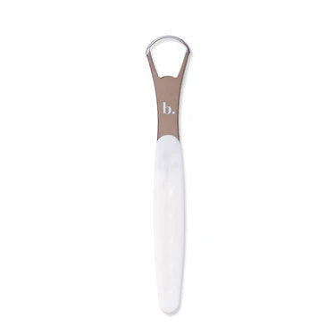 tongue scraper white - Southern Rose Posh